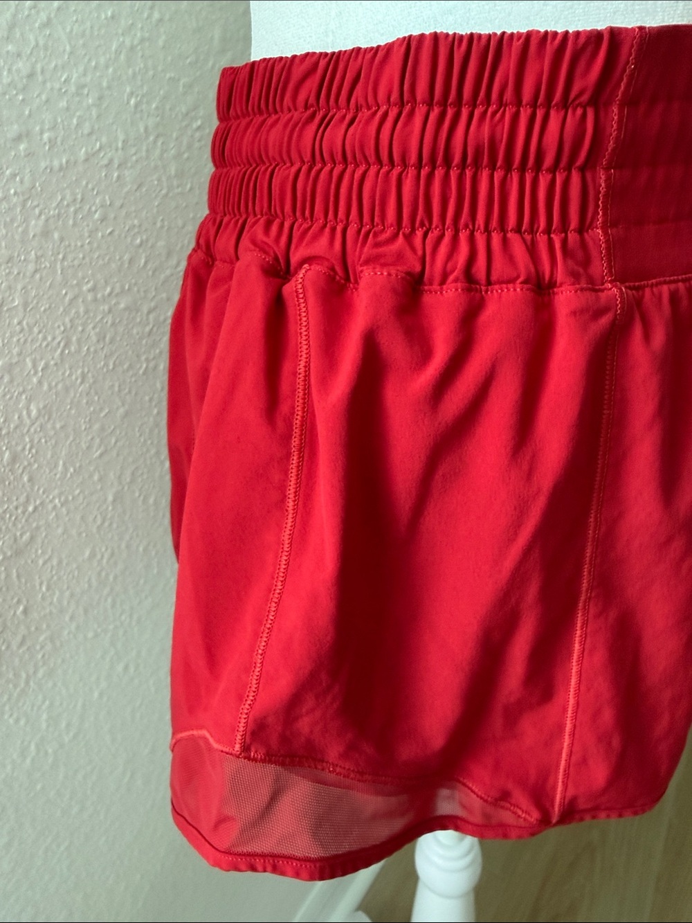 lululemon athletica Red Women's Athletic Shorts - Picture 2 of 8